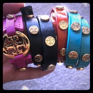 Tory Burch Bracelet (pink) & Wrap Bracelets